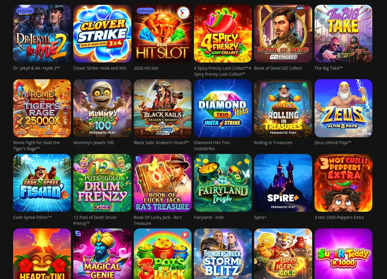 Accesso e bonus Revolution Casino online
